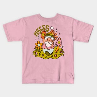 Pisces Gnome Kids T-Shirt